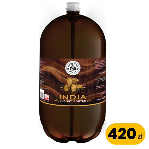 India Export Porter - Alk. 6,6%obj. 16 PLATO, 30 L KEG jednorazowy